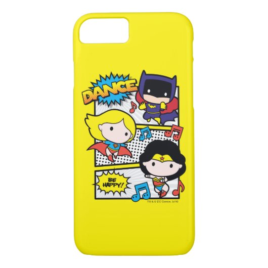 Coques Case-Mate iPhone Chibi Héros Danse (Dos)