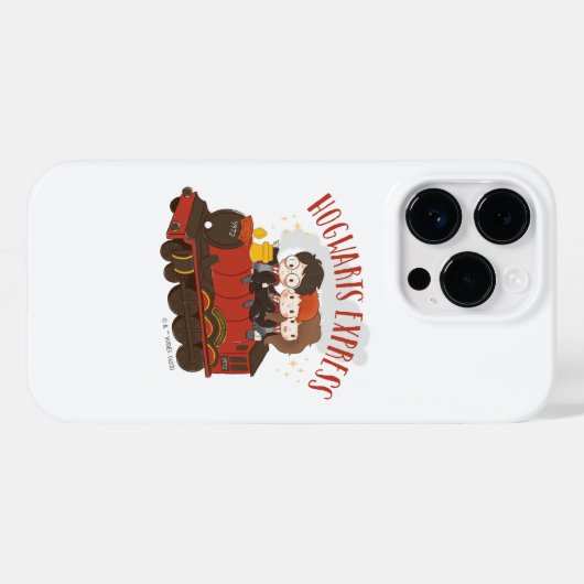 Coques Case-Mate iPhone Chibi HOGWARTS EXPRESS™ Ride (Verso (horizontal))