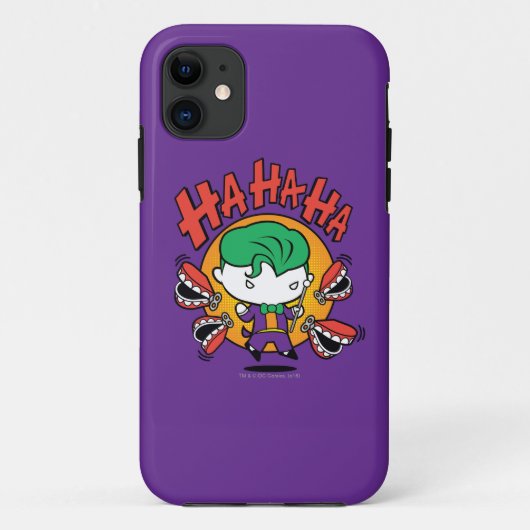 Coques Case-Mate iPhone Chibi Joker Avec Dents De Jouet (Dos)