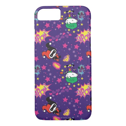Coques Case-Mate iPhone Chibi Joker et Harley Motif (Dos)