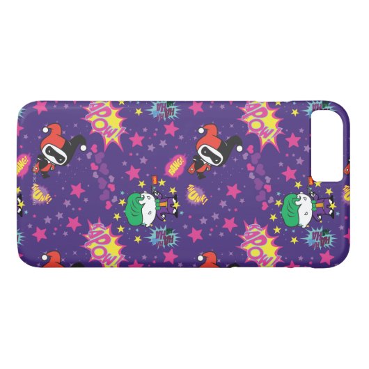 Coques Case-Mate iPhone Chibi Joker et Harley Motif (Dos (Horizontal))