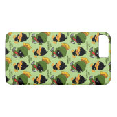 Coques Case-Mate iPhone Chibi MARVIN LE MARTIAN™ & DAFFY DUCK™ (Dos (Horizontal))