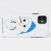 Coques Case-Mate iPhone chibi snowman (Dos (Horizontal))
