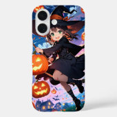 Coques Case-Mate iPhone Chibi Witch Ride (Verso)