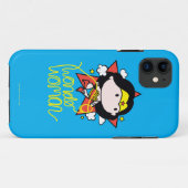 Coques Case-Mate iPhone Chibi Wonder Woman Voler Avec Lasso (Dos (Horizontal))