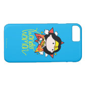 Coques Case-Mate iPhone Chibi Wonder Woman Voler Avec Lasso (Dos (Horizontal))
