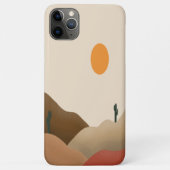 Coques Case-Mate iPhone Chic Boho Terracotta Desert Cactus (Dos)