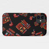 Coques Case-Mate iPhone Chic chinois caractère 福 bénédictions Lapins Année (Dos (Horizontal))