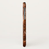 Coques Case-Mate iPhone Chic Crocodile Monogramme de la peau (Dos/Gauche)