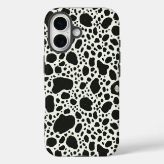 Coques iPhone 16 Chic Dalmatian Spot Phone Case