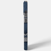 Coques Case-Mate iPhone Chic Denim & Rhinestones (Verso / Gauche)