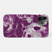 Coques Case-Mate iPhone Chic Élégant Motif Abstrait Violet Pourpre (Dos (Horizontal))