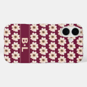 Coques Case-Mate iPhone Chic Floral (Verso (horizontal))