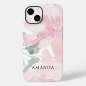 Coques Case-Mate iPhone Chic Floral Rose (Verso)