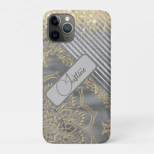 Case-Mate iPhone Case Chic Glittery Mandala Personnalisé