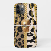 Coques Case-Mate iPhone Chic Golden Wild Luxurious élégant Anniversaire fi (Dos)