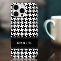 Chic Houndstooth Nom du Motif Noir Blanc