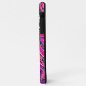 Coques Case-Mate iPhone Chic Marble Swirl Monogram (Dos/Gauche)