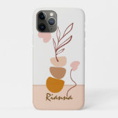 Coques Case-Mate iPhone Chic minimal moderne Abstrait (Dos)