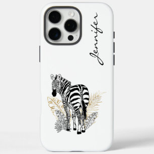 Coques iPhone 16 Pro Max Chic moderne Zebra iPhone