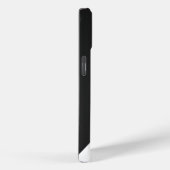 Coques Case-Mate iPhone chic noir & blanc géométrique moderne (Verso / Droite)