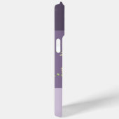 Coques Case-Mate iPhone Chic Palette pourpre fleurit Fleurs sauvages (Verso / Droite)