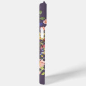 Coques Case-Mate iPhone Chic Palette pourpre fleurit Fleurs sauvages (Verso / Droite)