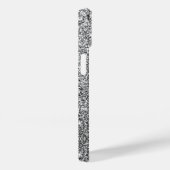 Coques Case-Mate iPhone Chic Parties scintillant Argent Metallic brillant  (Verso / Droite)