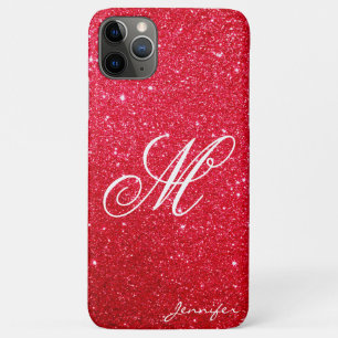 Case-Mate iPhone Case Chic Personnalisé rouge Parties scintillant Spark