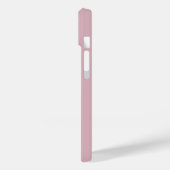 Coques Case-Mate iPhone Chic Professionnel Personnalisé Rose Dusty Rose (Verso / Gauche)