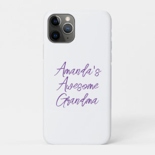 Case-Mate iPhone Case Chic Purple Awesome Grand-mère Nom