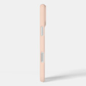 Coques Case-Mate iPhone Chic Retro Monogram Script Blush Pink mignon tenda (Verso / Droite)