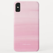 Coques Case-Mate iPhone Chic rose Aquarelle Laver moderne (Dos)