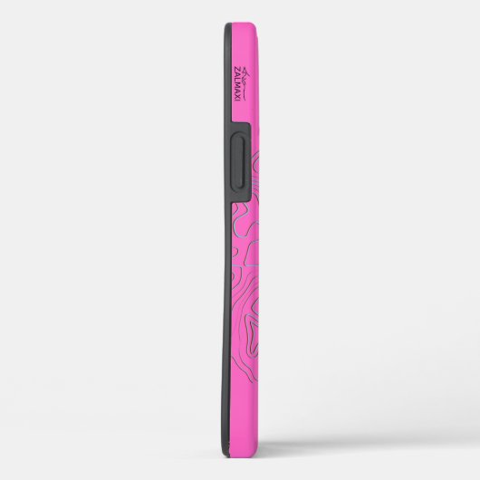 Coques Case-Mate iPhone Chic rose Bee Monogram Coque-coque iphone (Verso / Droite)