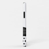 Coques Case-Mate iPhone Chic rose Gerbera Daisy Polka Dot (Dos/Droite)