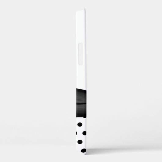 Coques Case-Mate iPhone Chic rose Gerbera Daisy Polka Dot (Verso / Droite)