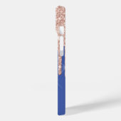 Coques Case-Mate iPhone Chic Rose Gold Parties scintillant Drives Diamonds (Verso / Gauche)
