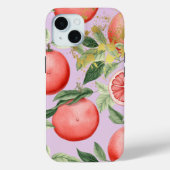 Coques Case-Mate iPhone Chic rose, mauve et pamplemousse or Accent de luxe (Verso)