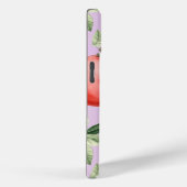 Coques Case-Mate iPhone Chic rose, mauve et pamplemousse or Accent de luxe (Verso / Droite)