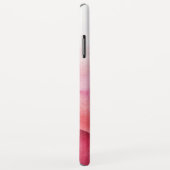 Coques Case-Mate iPhone Chic rose Ombre Aquarelle bulles Monogramme (Dos/Droite)