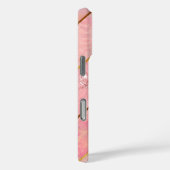 Coques Case-Mate iPhone Chic rose or girly élégante géométrique (Verso / Droite)