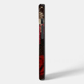 Coques Case-Mate iPhone Chic rouge fleurs or gouttes parties scintillant m (Verso / Gauche)