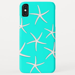 Etui iPhone Case-Mate Chic Starfish bleu turquoise