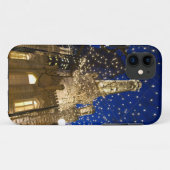 Coques Case-Mate iPhone Chicago à Noël (Dos (Horizontal))