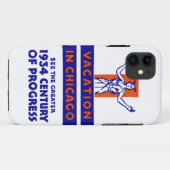 Coques Case-Mate iPhone Chicago Century of Progress 1934 (Dos (Horizontal))