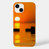 Chicago Orange Galore Matin Coque-Mate iPhone Cas