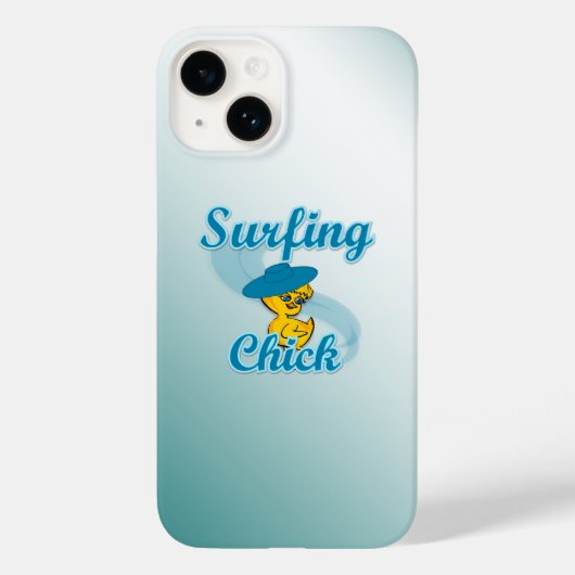 Coques Case-Mate iPhone Chick de surf #3 (Verso)