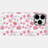 Coques Case-Mate iPhone chick rose Fleurs classe élégant (Verso (horizontal))
