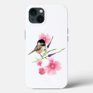 Case-Mate iPhone Case Chickadee Black Capped Oiseau Art