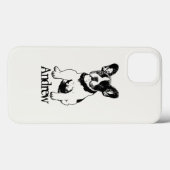 Coques Case-Mate iPhone Chien à Chien à Chien à Chien à Main Personnalisé  (Verso (horizontal))